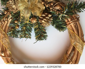 Christmas Mistletoe Wreath Stock Photos Images Photography