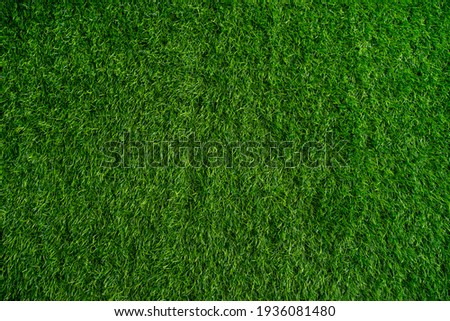 artificial green grass using for background or texture