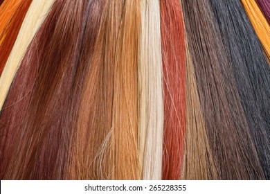 Artificial Hair Used For Production Of Wigs And Extensions