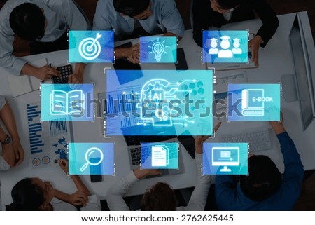 Artificial intelligence AI platform connecting training resources, AI search, dashboards and team and AI collaboration for smarter decisions supported by AI. Corpus