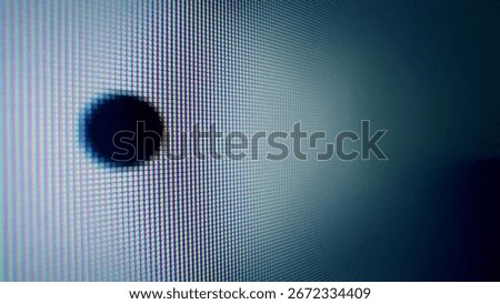 Artificial intelligence AI pulsating cursor on digital screen
