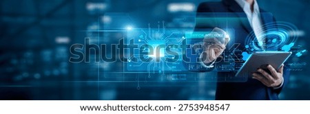 Artificial Intelligence (AI) is a tech industry field. A data scientist analyzes complex data to train models, enabling machines to learn, reason, and make predictions.