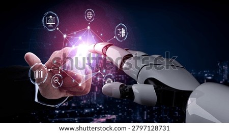 Artificial intelligence connects nodes and data for machine learning and analytics. Build artificial intelligence to enable automation, forecasting and smarter decision support. Corpus