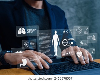 Artificial Intelligence Health Tech  innovation. Telemedicine together with Internet of Things. Healthcare Cybersecurity and Personalized Medicine and Genomics.