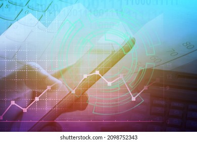 Artificial intelligence, Machine learning and technology for digital transformation processing for business data analysis