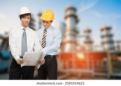 Artificial intelligence technician concept, engineer inspecting on machine