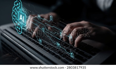 Artificial intelligence using AI neural processing and circuit to transform AI data into actionable output by smart automated AI reasoning science. Future of cognitive tech deep learning NPU. Corpus