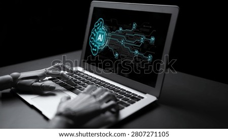 Artificial intelligence using AI neural processing and circuit to transform AI data into actionable output by smart automated AI reasoning science. Future of cognitive tech deep learning NPU. Corpus