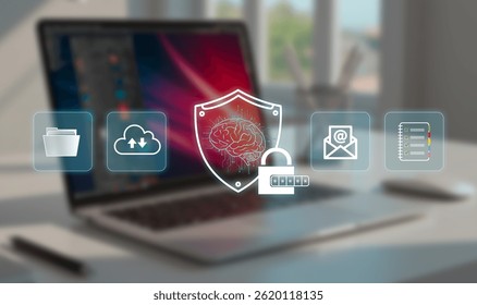 Artificial intelligence-assisted cybersecurity. A digital data security system with multiple layers of protection