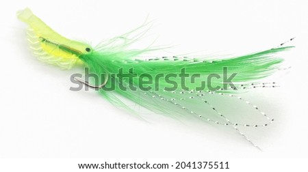 Artificial shirm in hook as sea fishing rig Stock photo © 