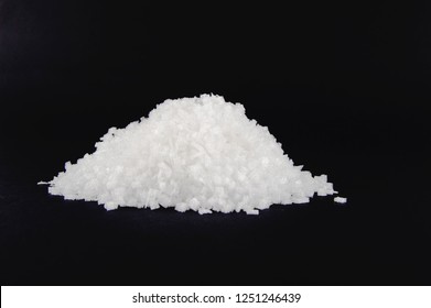 Artificial Snow On A Black Background