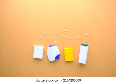 Artificial Sweetener Container On Table 