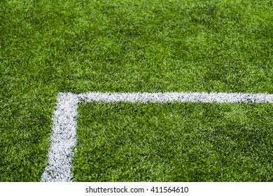 Artificial Turf Soccer Field Penalty Box