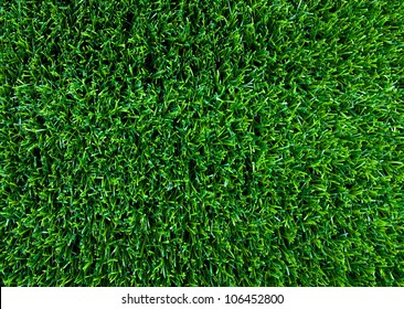Artificial Turf Taken From The Top.