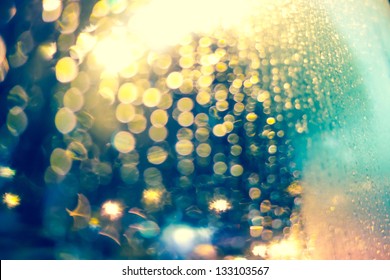 Artistic style - Defocused urban abstract texture background for your design