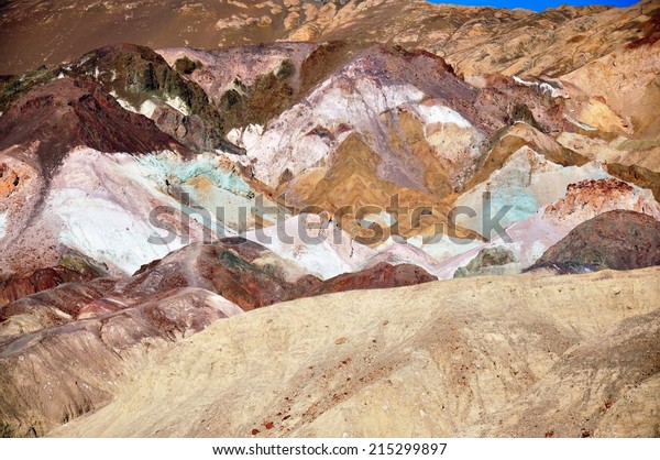 Artists Palette Death Valley National Park Stock Photo Edit Now