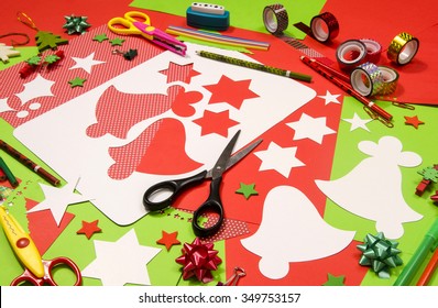 Download Christmas Craft Supplies Images Stock Photos Vectors Shutterstock 3D SVG Files Ideas | SVG, Paper Crafts, SVG File