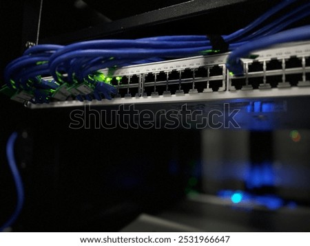 Aruba Switch with UTP Cable to Servers
