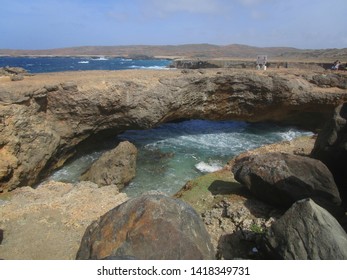 Aruba's Baby Natural Bridge, Southern Caribbean