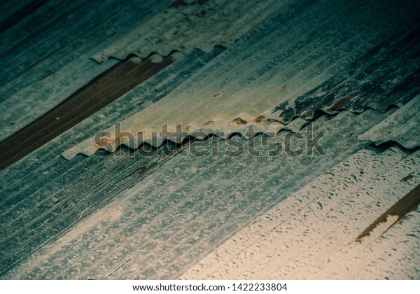 Asbestos Roof Texture Close Rough Surface Stock Photo Edit Now