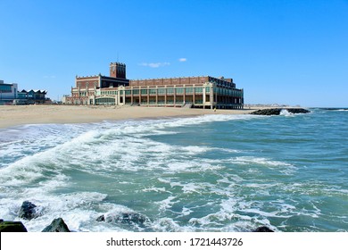 Asbury Park, New Jersey/ United States- April 28, 2020: Asbury Park Convention Hall