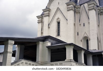 Ascension Church In Moscow, Color Photo