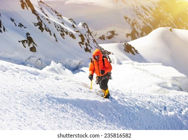 Ascent On The Mount Everest, Nepal.