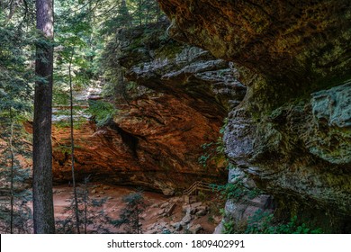 Ash Cave at Hocking Hills State Park in Ohio.