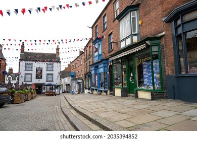 Ashbourne, Derbyshire, UK 08 30 2021 Town Center Pub Example