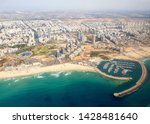 Ashdod city and the Marina, Israel - Aerial View