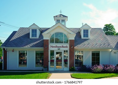 Ashland, Massachusetts /United States-6/17/2020: A Local Business Bank, Needham Bank