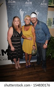 Ashlee Hewitt, Lorrie Morgan And Jesse Keith Whitley At The 7th Annual ACM Honors, Ryman Auditorium, Nashville, TN 09-10-13