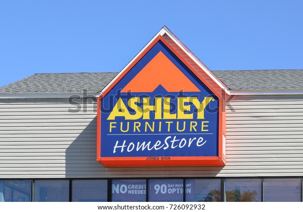 Ashley Furniture Homestore Retail Location Ashley Stock Photo