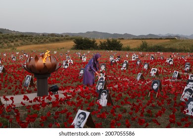 Ashraf 3, Albania, July 12, 2021 – The Free Iran World Summit 2021 Held With Thousands Of Members Of Iranian Opposition Movement MEK. Maryam Rajavi, President-elect Of NCRI, Addressed The Event.