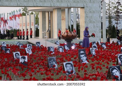 Ashraf 3, Albania, July 12, 2021 – The Free Iran World Summit 2021 Held With Thousands Of Members Of Iranian Opposition Movement MEK. Maryam Rajavi, President-elect Of NCRI, Addressed The Event.