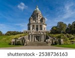 The Ashton Memorial in Williamson Park, Lancashire, England built between 1907 and 1909 by the millionaire industrialist Lord Ashton in memory of his second wife, Jessy.