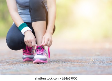 Asia woman runner, Exercise
