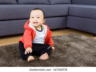 Asian Baby Boy Smile