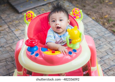 Asian Baby Cute Boy Walker Stock Photo 482336092 | Shutterstock