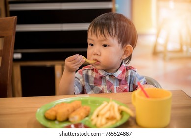 Asian Baby Eating Food Restaurant Stock Photo 786746077 | Shutterstock