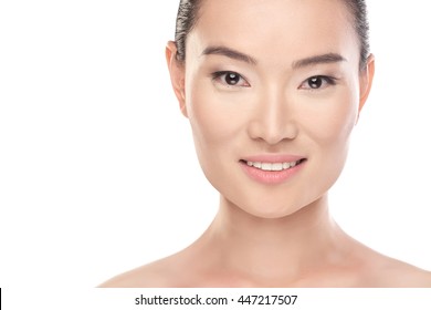 Asian Beauty. Health care concept