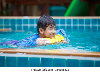 Asian Boy Pool Stock Photo 354155312 | Shutterstock