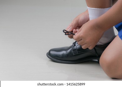 School/Dress Tie Shoes for Boys 