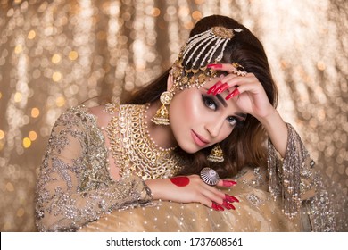 Asian Bridal Shoot, Makeup shoot, Lahore Pakistan. 31 July 2019