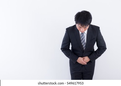 Picture of asian men bowing Picture of asian men bowing