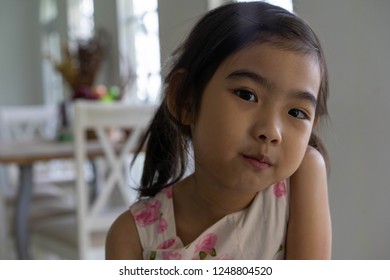 Asian child cute girl dress shirts Pink flower