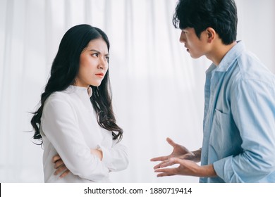 The Asian Couple Argued With Each Other Leading To A Breakup
