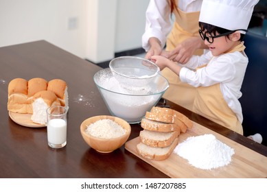 Mother And Boy Cooking Images Stock Photos Vectors - 