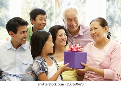 Asian Family Portrait