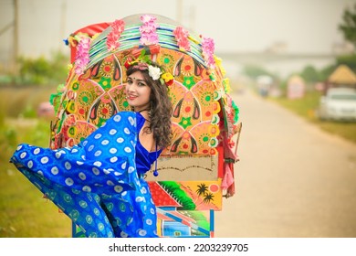 Asian Fashion Model Outdoor Photoshoot